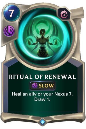 Ritual of Renewal (LoR Card)