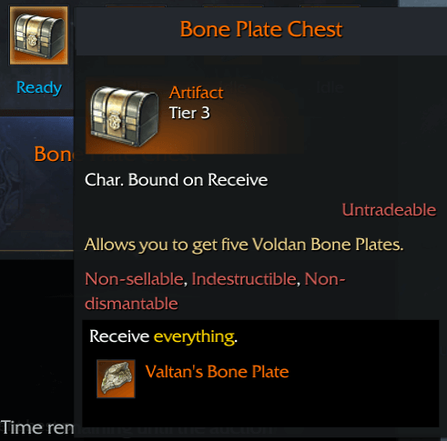 valtan 2 bone plate chest