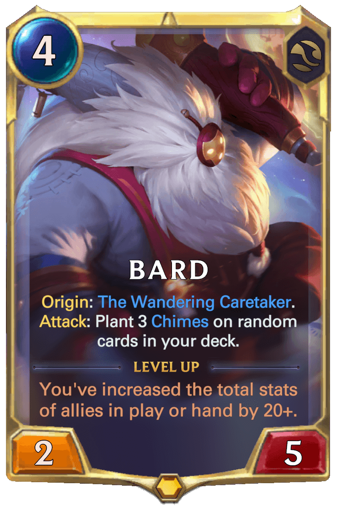 bard level 1 lor card