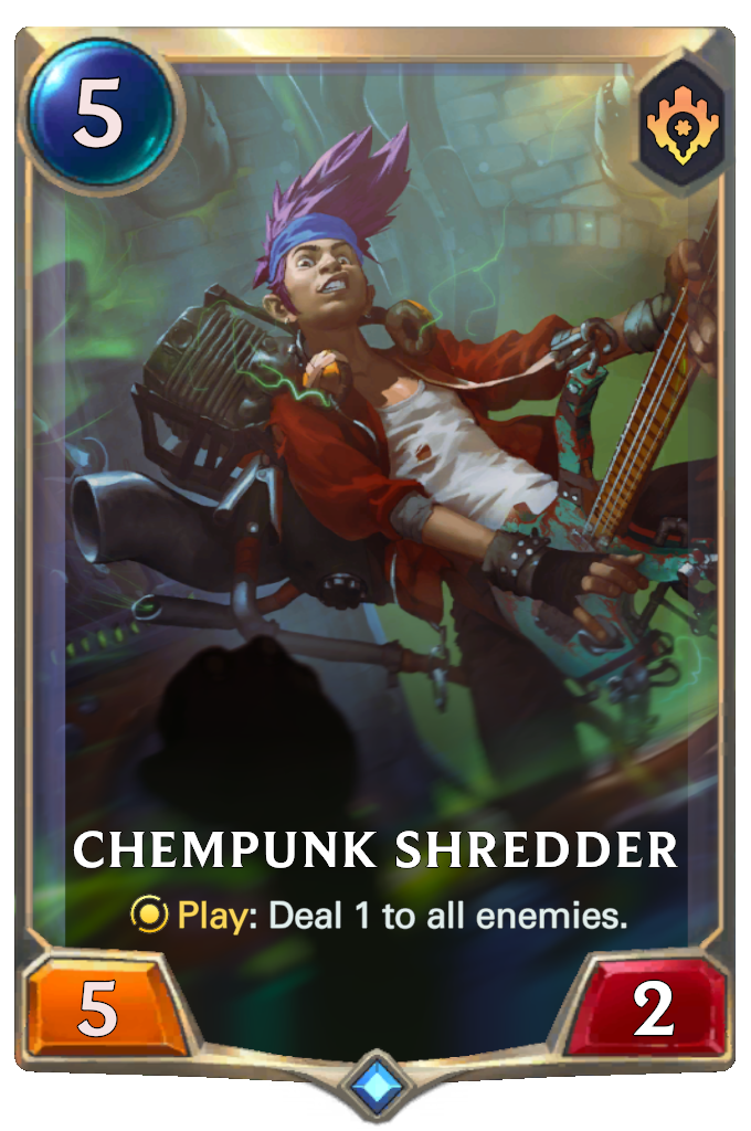 chempunk shredder lor card