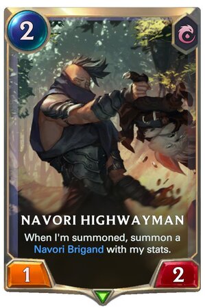 Navori Highwayman (LoR Card)