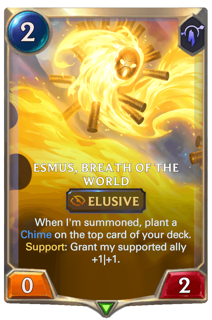 Esmus breath of the world lor card