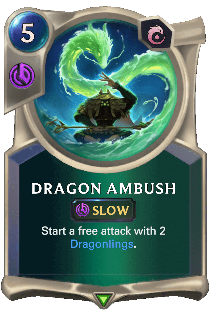 dragon ambush lor card