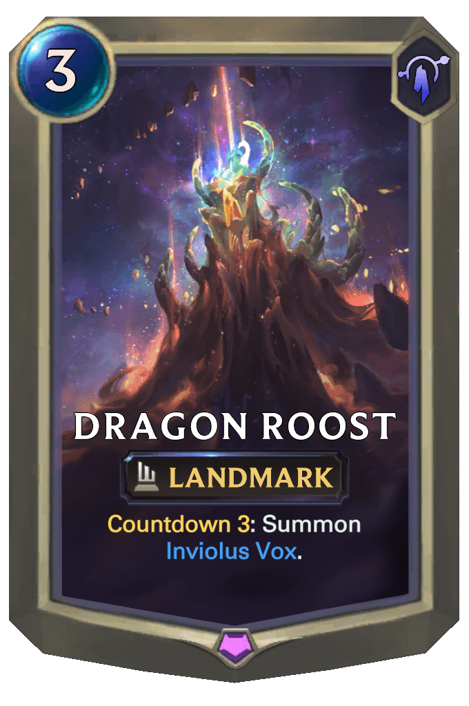 dragon roost lor card