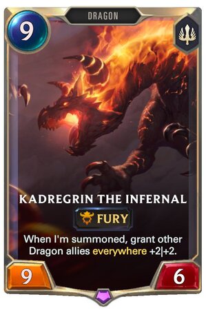 Kadregrin the Infernal (LoR Card)