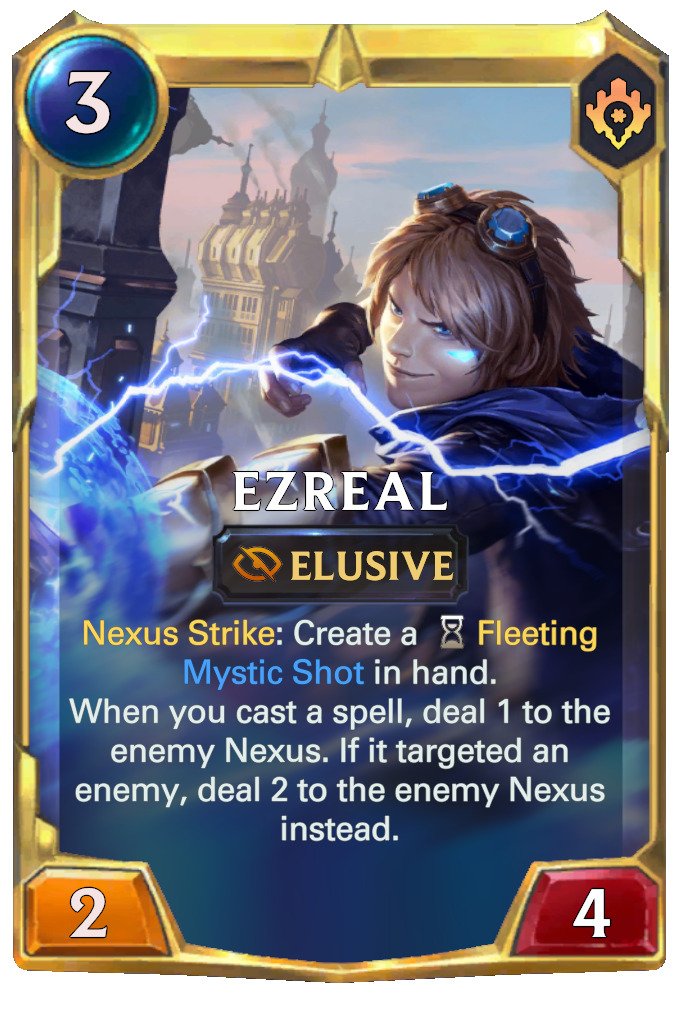 Ezreal level 2(LoR Card)