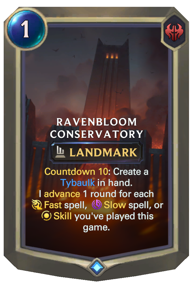 ravenbloom conservatory lor card