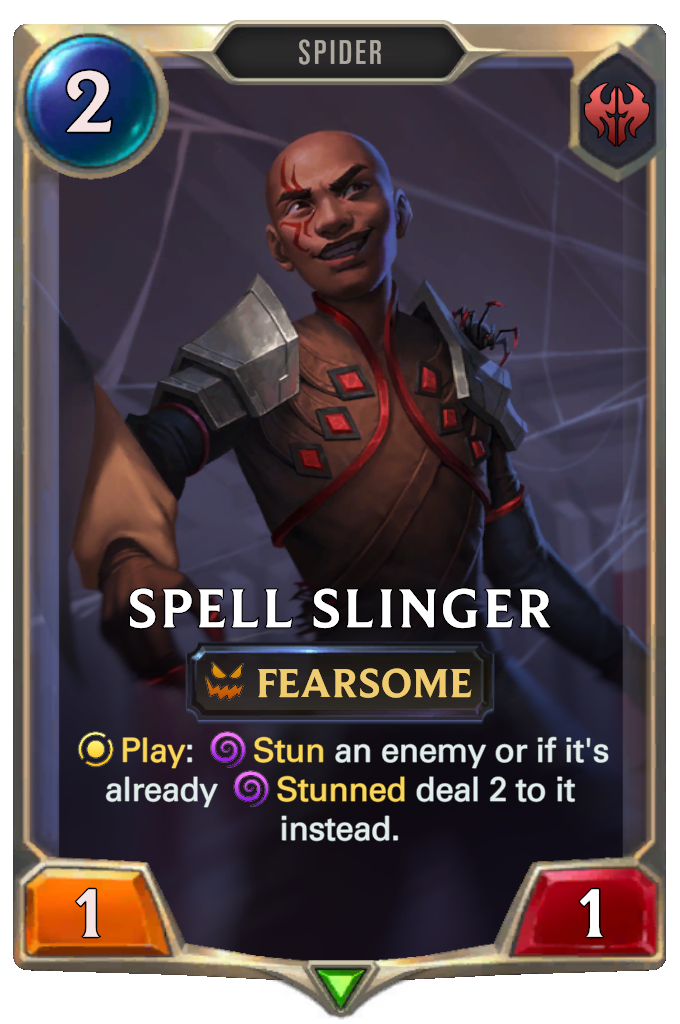 spell slinger lor card