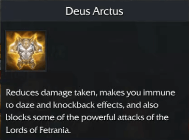 deus arctus description