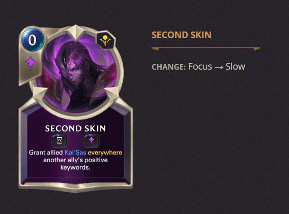 second skin update