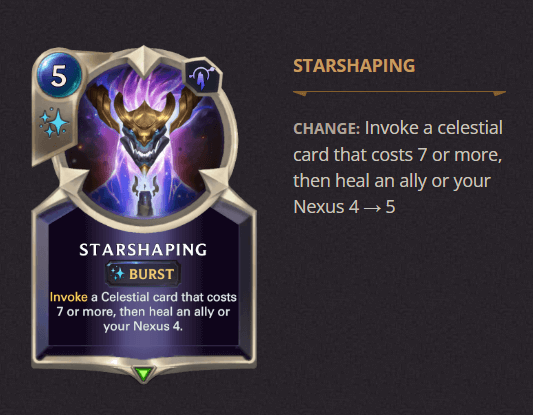starshaping update