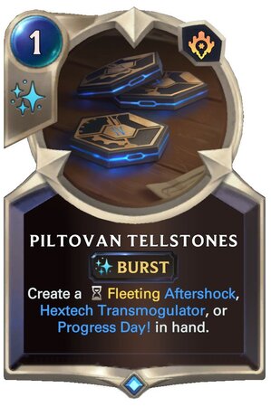 Piltovan Tellstones (LoR Card)