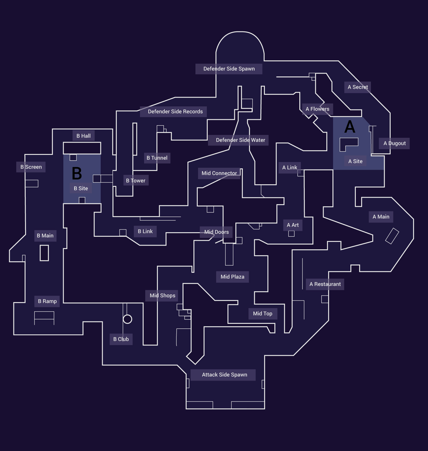 valorant map layouts