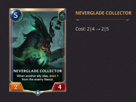 neverglade collector update