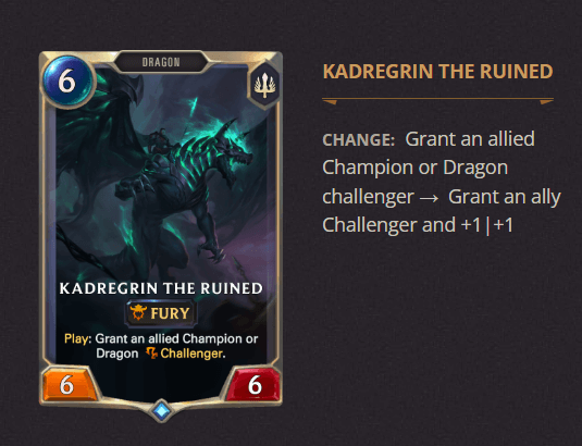 kadregrin the ruined update