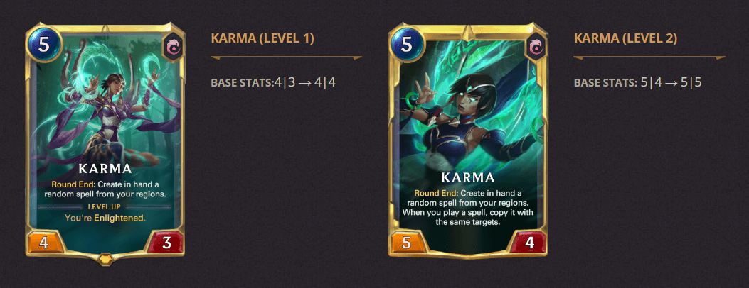karma update