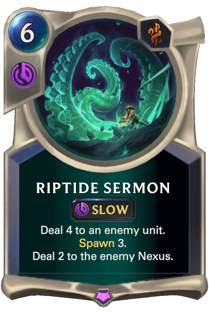 riptide sermon lor card