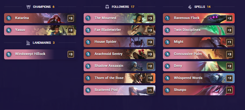 Stun Time (LoR Deck)