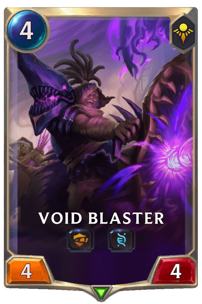 void blaster lor card