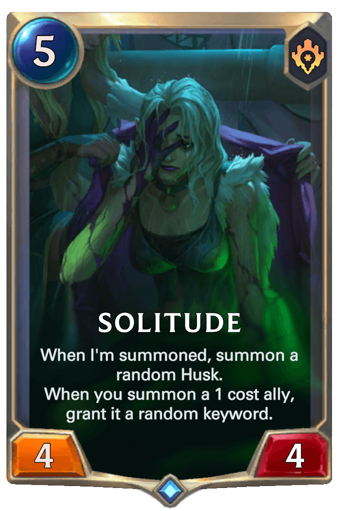 solitude lor card