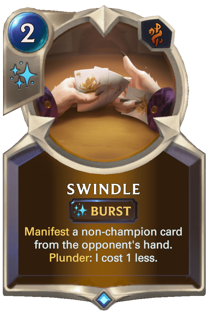 swindle lor card