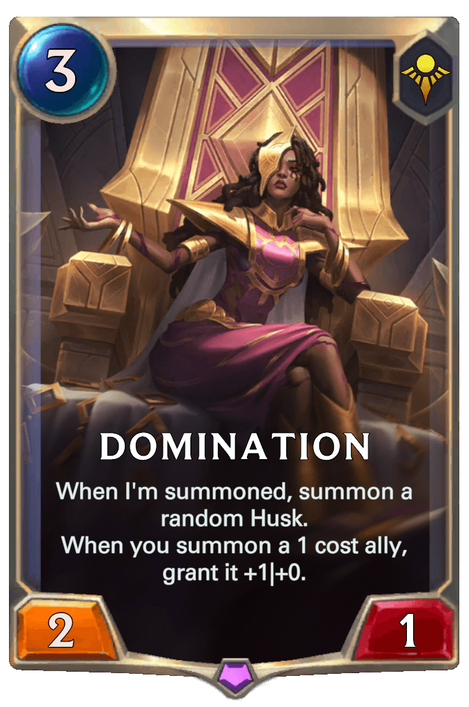 domination lor card