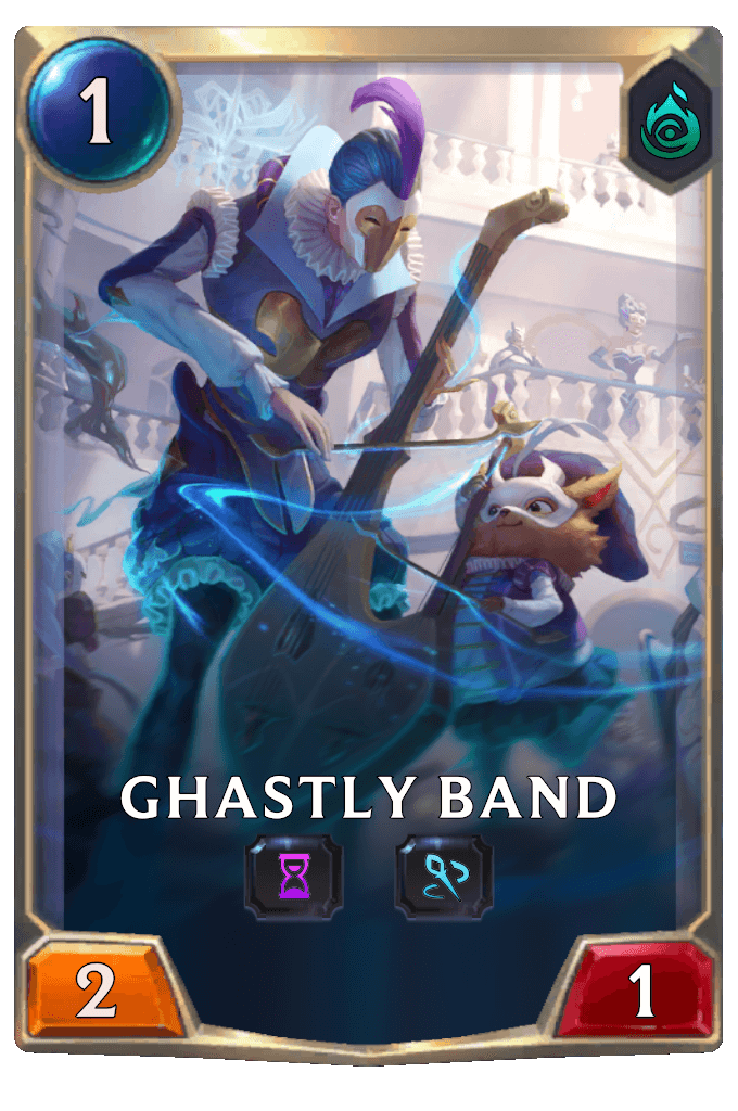 ghastly band lor card