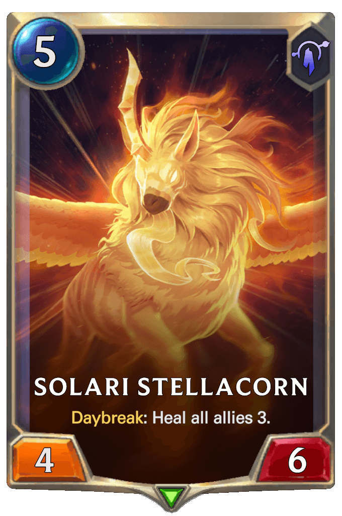 solari stellacorn lor card