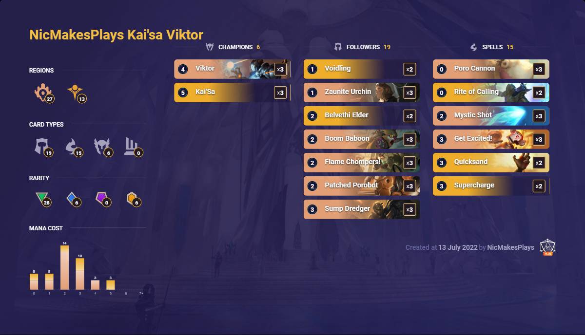 kaisa viktor lor deck