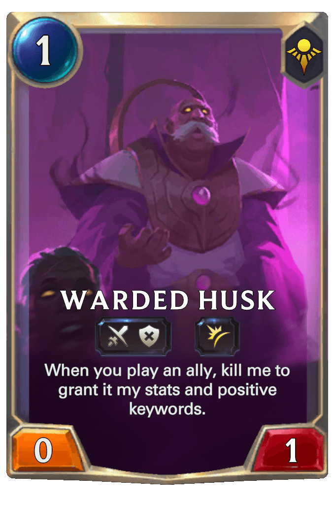 warded husk lor card
