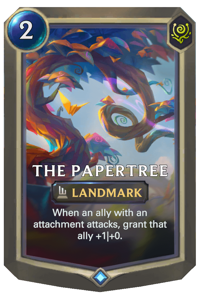 the papertree lor card