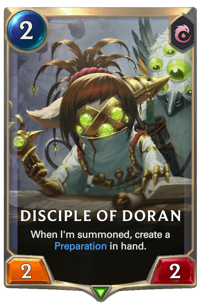 disciple of doran lor card