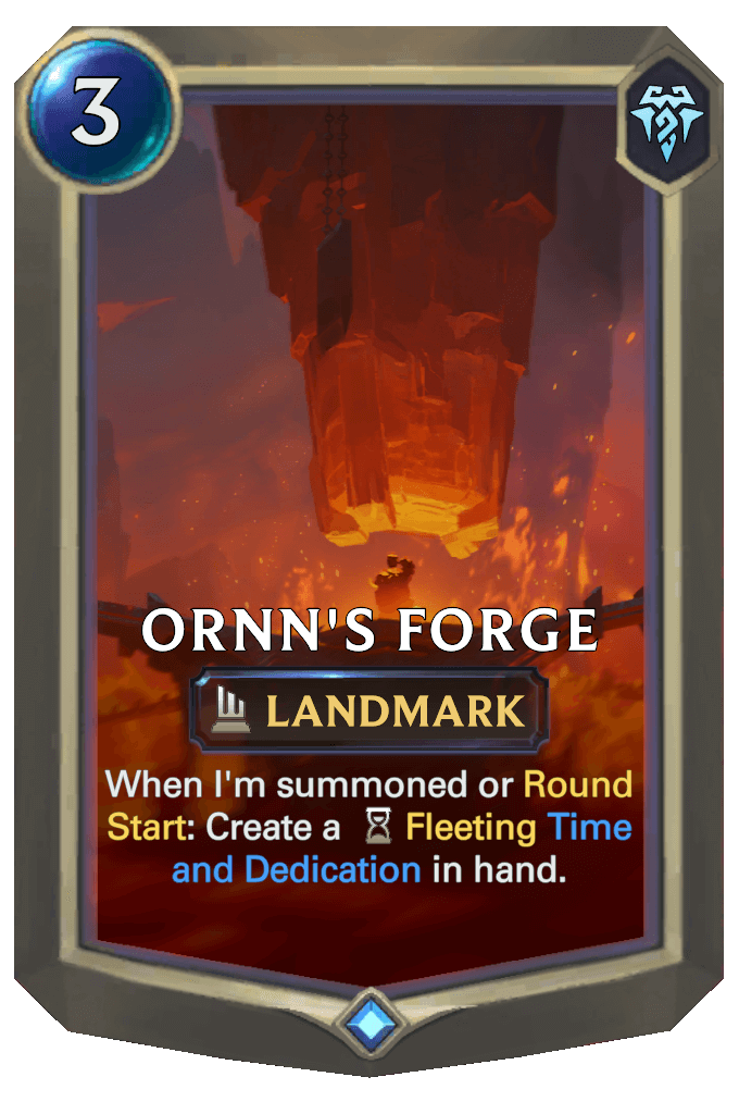 ornn's forge lor card