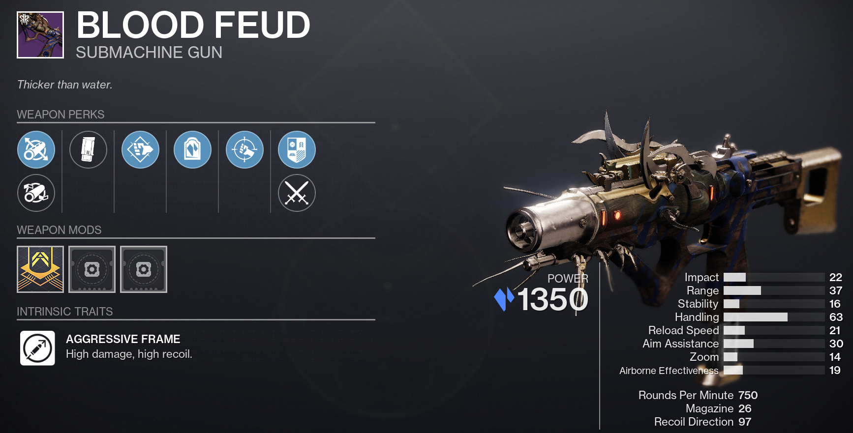 How to get Blood Feud in Destiny 2 - Blood Feud God Rolls for PvE and PvP