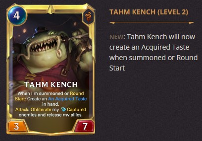 tahm kench level 2 balance change
