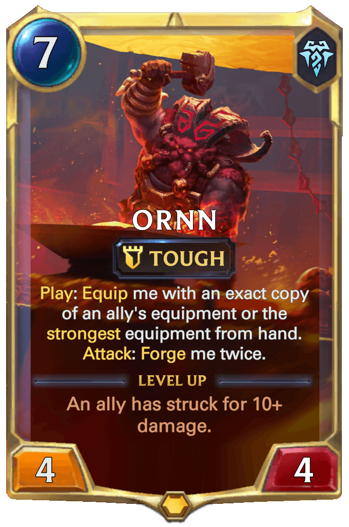 ornn level 1 lor card