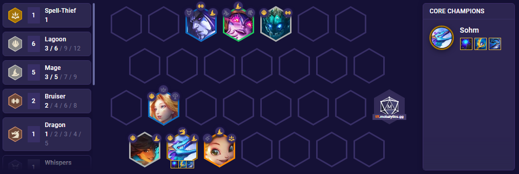 How to play Lagoon, Darkflight and Dragon comps in TFT 7.5 PBE