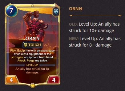 ornn level 1 balance change