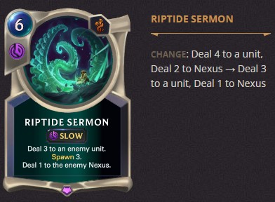 riptide sermon balance change