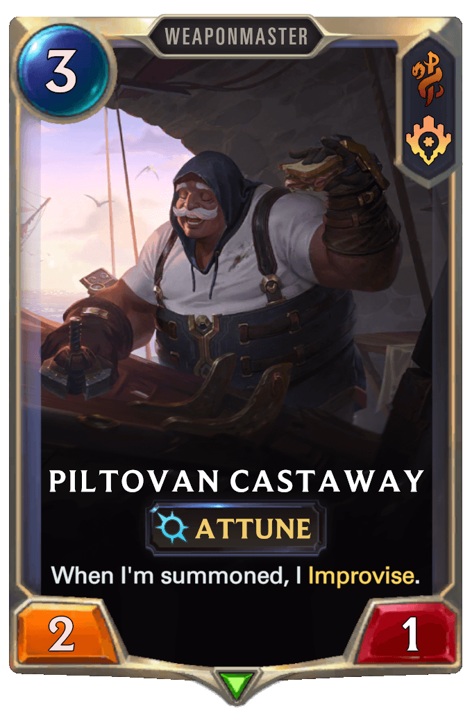 piltovan castaway lor card