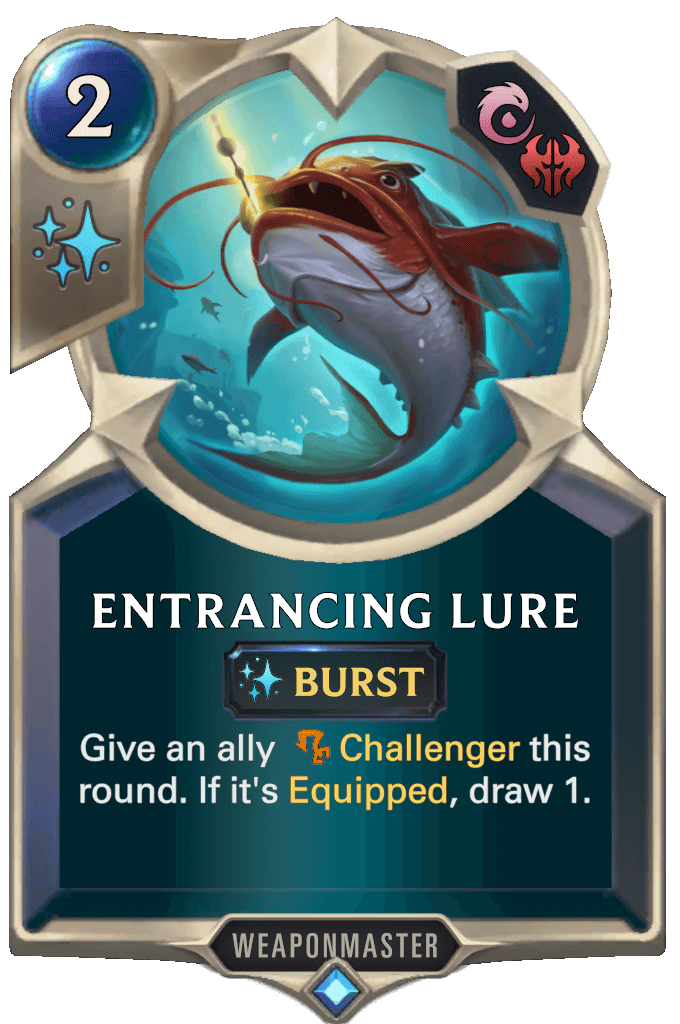 entrancing lure lor card