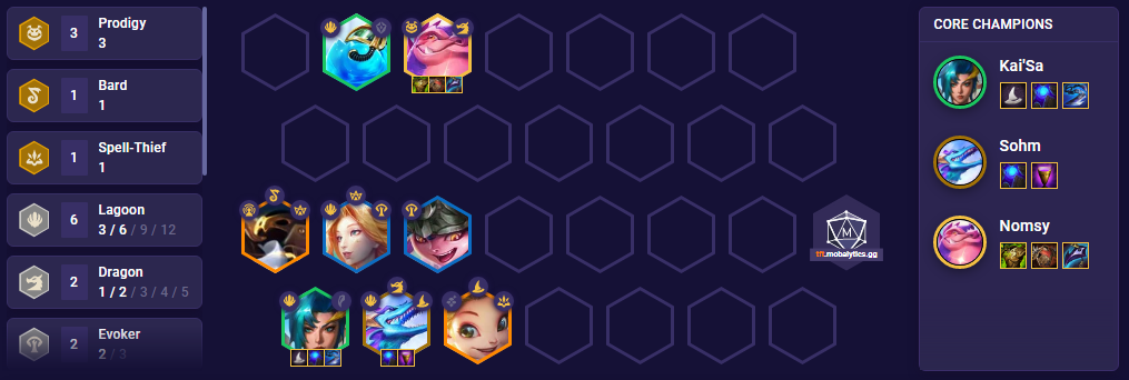 How to play Lagoon, Darkflight and Dragon comps in TFT 7.5 PBE