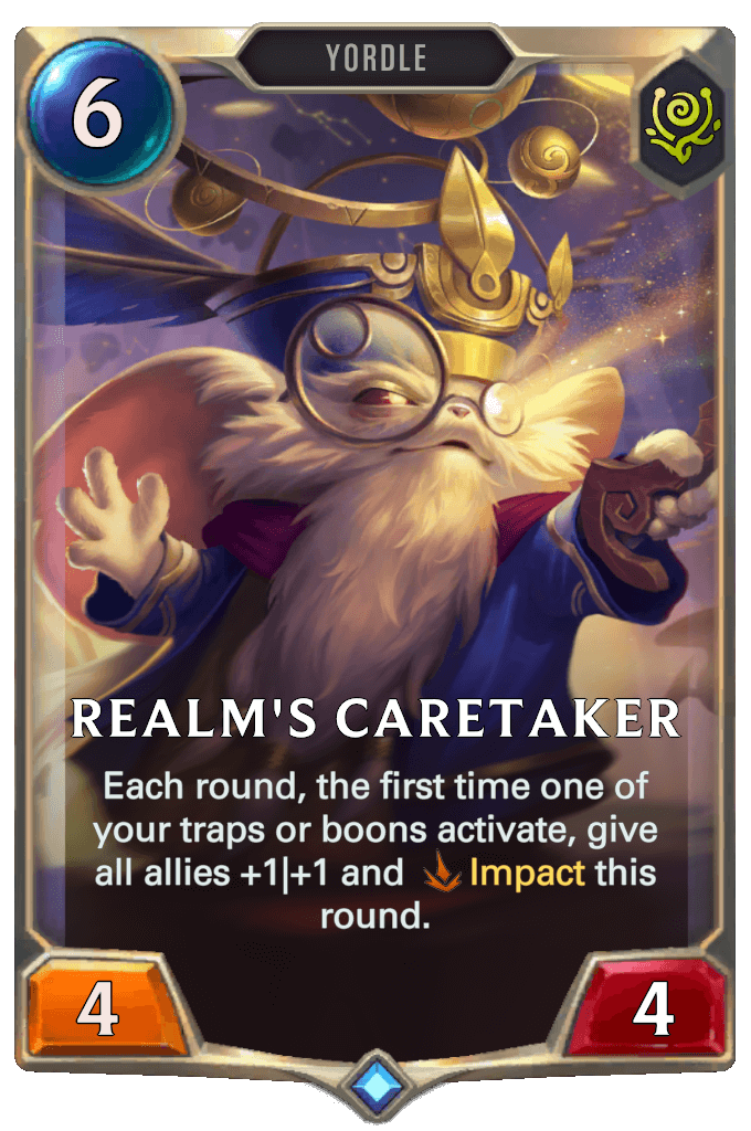 realm's caretaker lor card