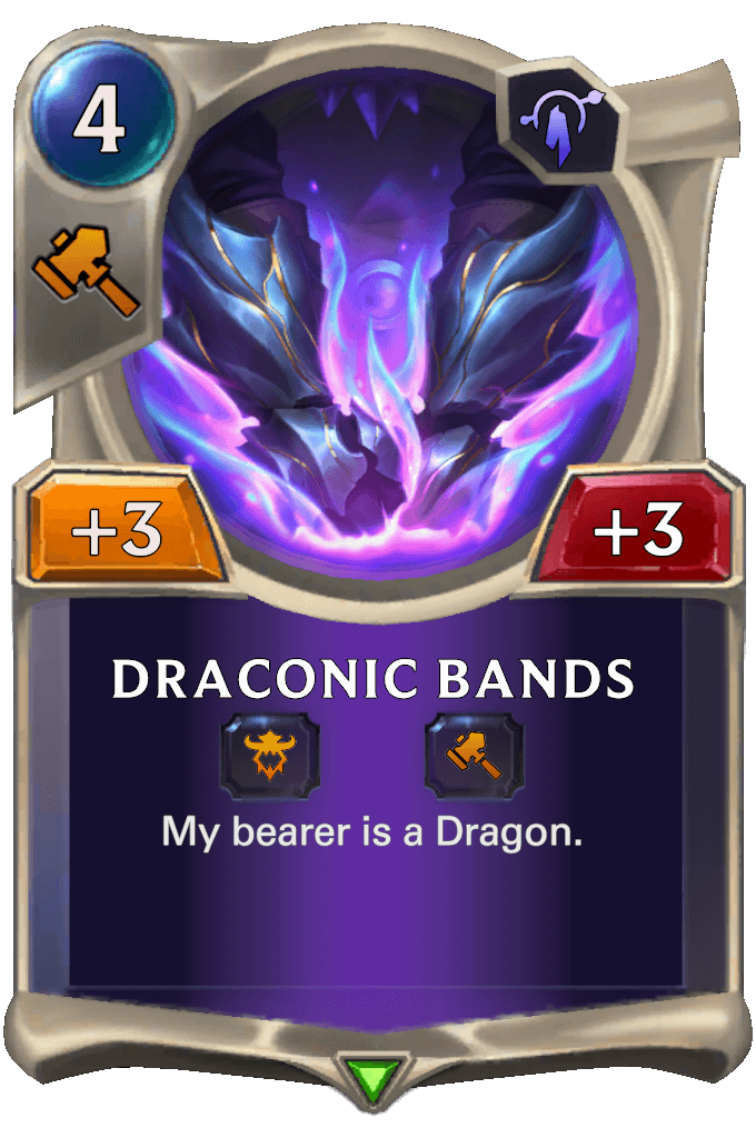 draconic bands lor card