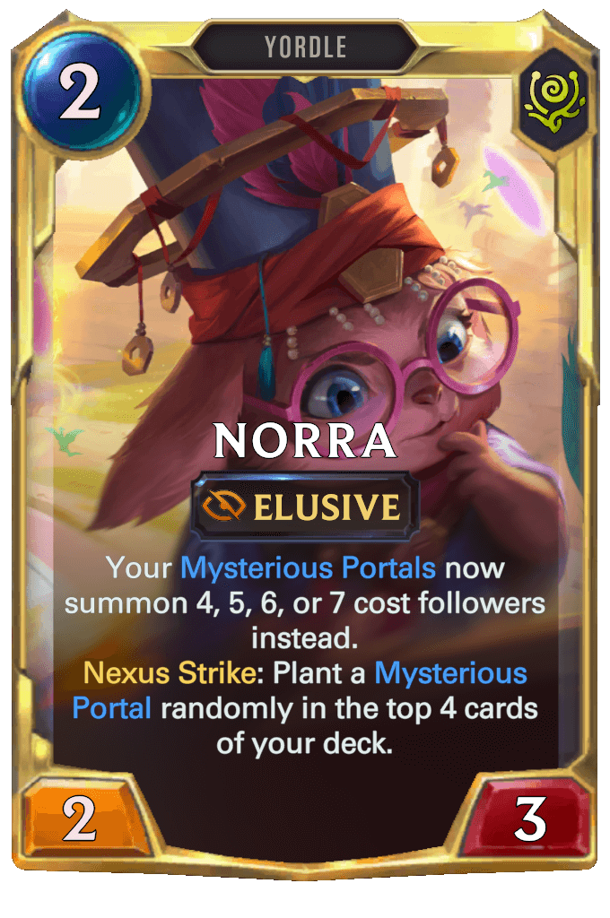 norra level 2 lor card