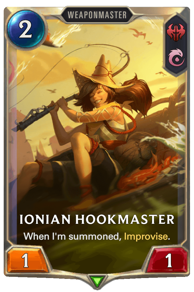 ionian hookmaster lor card