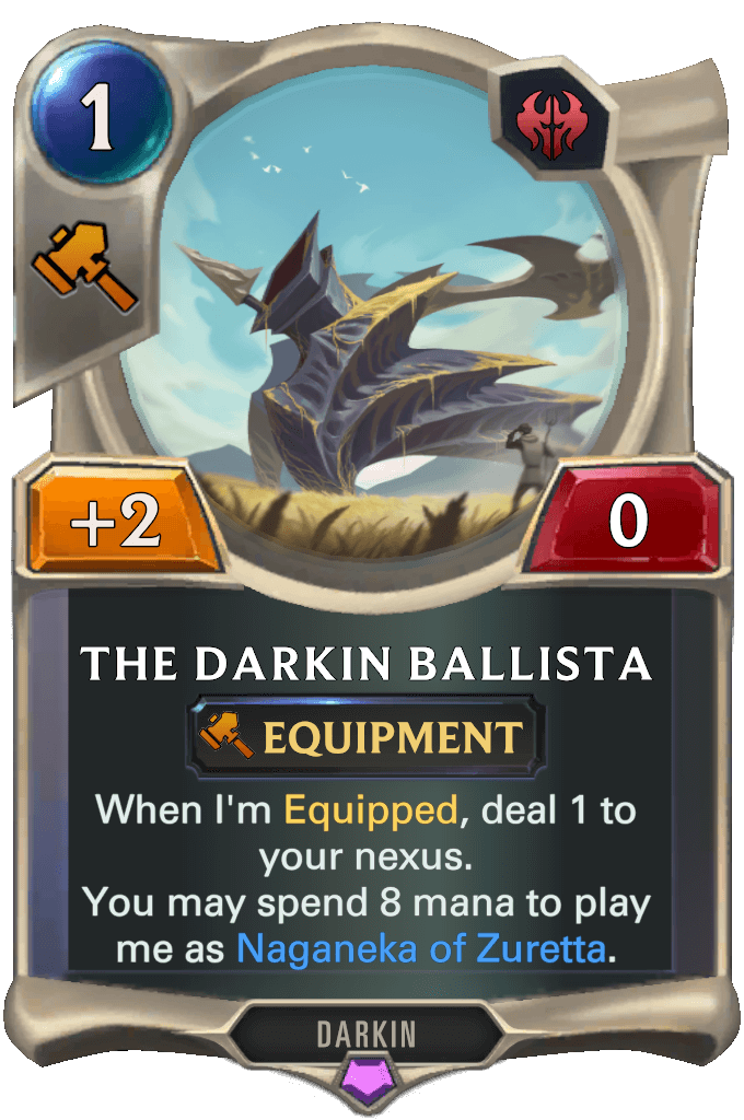 the darkin ballista lor card