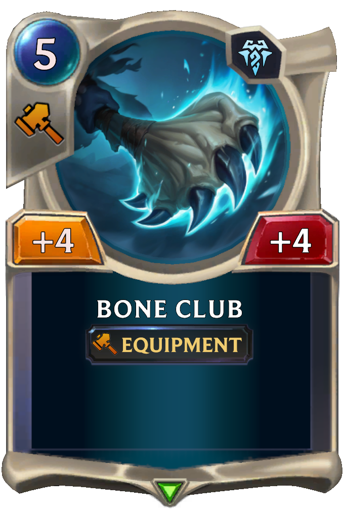 bone club lor card