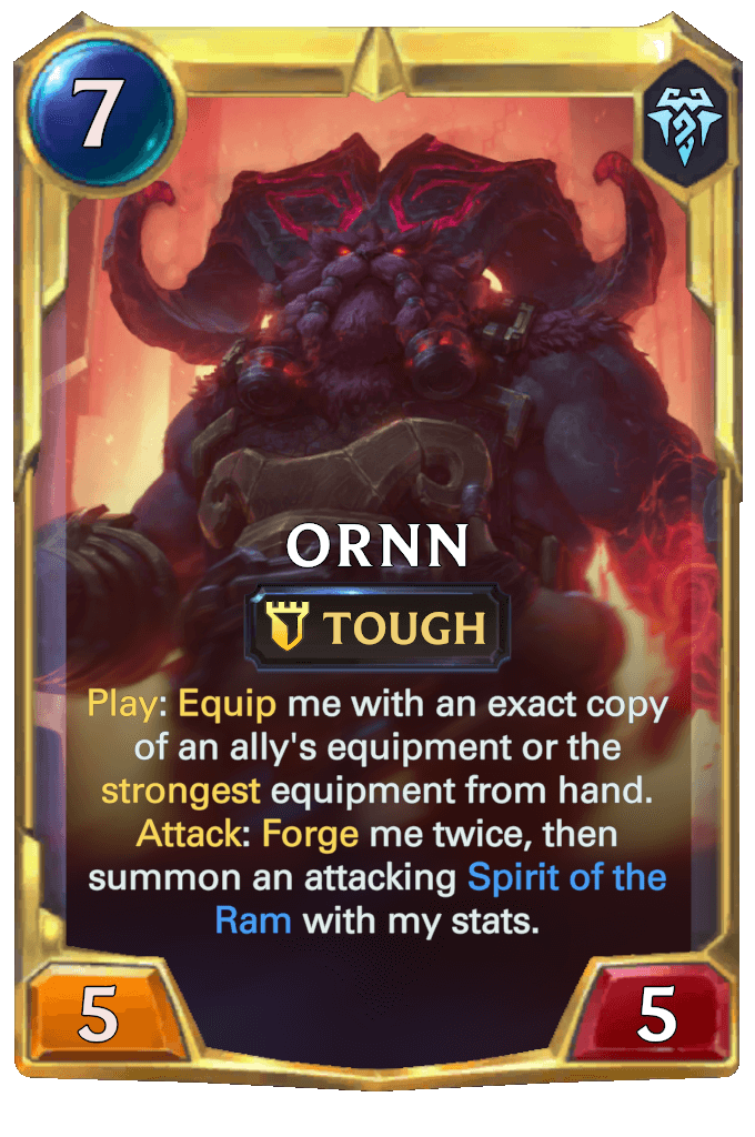 ornn level 2 lor card