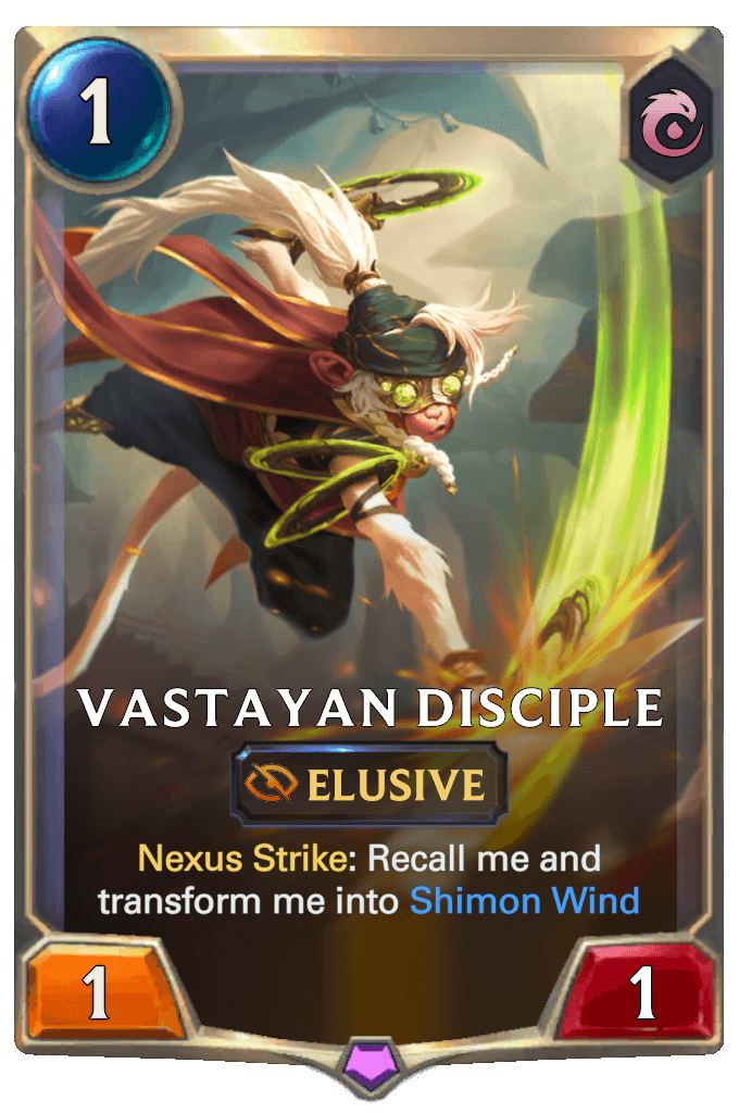 vastayan disciple lor card